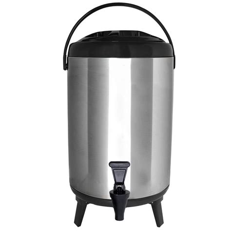 Buy Vollum Stainles Steel Insulated Beverage Dispenser – Insulated ...