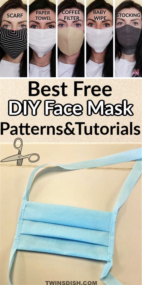 Super Easy Face Mask Tutorial 的图像结果
