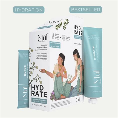 Hydrate Skin: Radiant Care with Hydration, Mask & Nutrition Drink ...