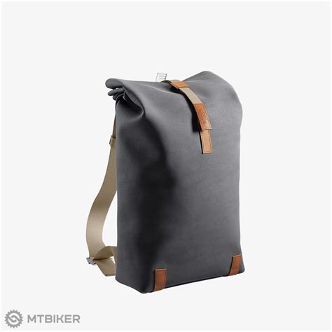 Brooks PICKWICK Cotton Canvas 26 l backpack, gray/honey - MTBIKER.shop
