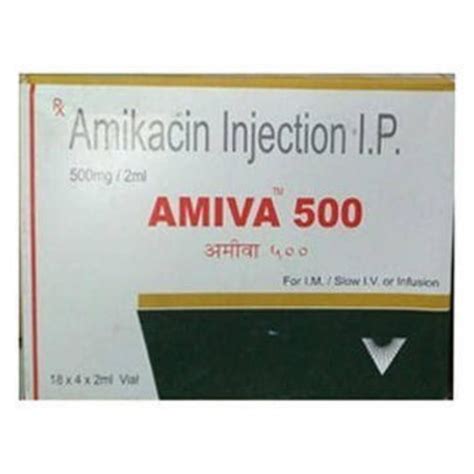 Amiva 500 mg Injection 2 ml | Uses, Side Effects, Price | Apollo Pharmacy