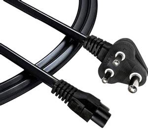 TERABYTE Power Cord 1.8 m 3 Pin Laptop Power Cable - TERABYTE ...