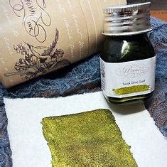 Walnut Twisk Olive Gold Ink – Oriandcalli