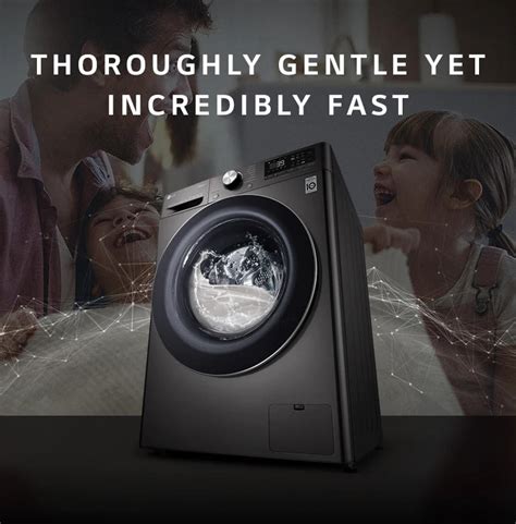 LG 8 KG Front Load Washing Machine - FHB1208Z4P | LG IN