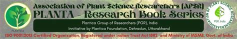 APSR – PLANTA | Plantica Group of Researchers (PGR), India