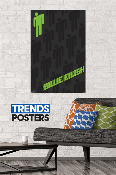 Buy Billie Eilish - Blohsh Wall Poster, 22.375 x 34 Online at Lowest ...