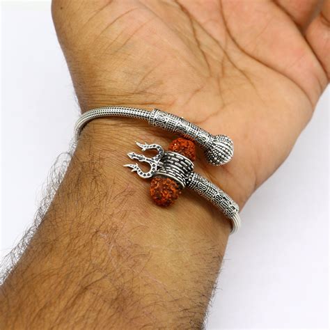 Lord Shiva trident vintage design 925 sterling silver customized lord ...