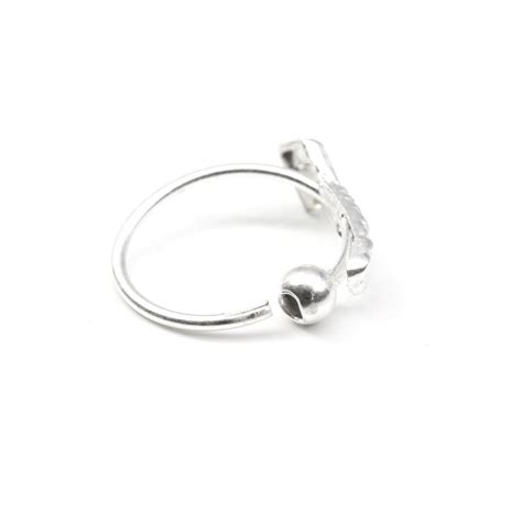 Traditional Sterling Silver Nose ring(Nath) for women – Karizma Jewels