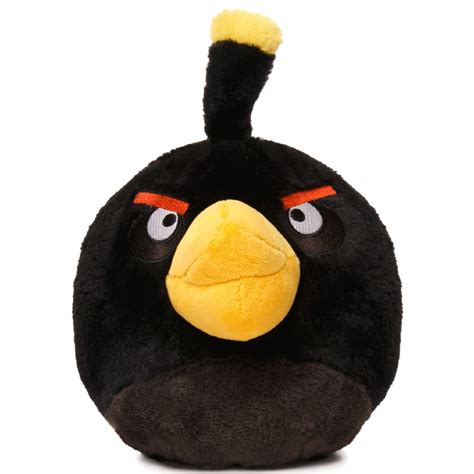Amazon.com: Mighty Mojo Angry Birds - Bomb - Black Bird - 8 Inch ...