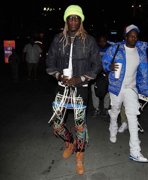 Rap Szn | Young thug fashion, Young thug dress, Young thug