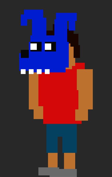 Eight bit bonnie bully pixel art