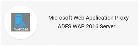 Image result for Web Application Proxy ADFS