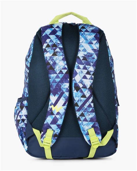 Buy Blue Wildcraft Printed Backpack with Adjustable Shoulder Straps | AJIO