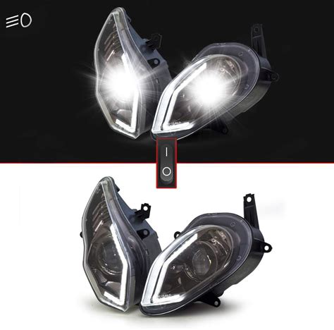 KT BMW S1000RR 2015-2018 Custom LED Headlight Assembly India | Ubuy