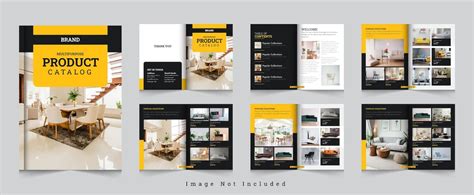 Modern a4 multipurpose product catalog design template, print ready ...