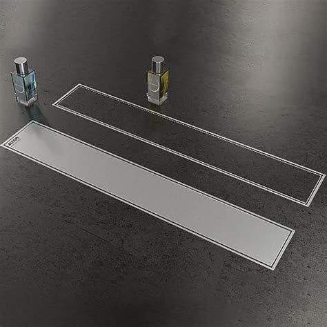 Neodrain 24 Inch Rectangular Linear Shower Drain with Brick Pattern ...