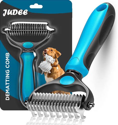 JUDEE Dematting Comb for Dog and Cat, Pet Grooming Rake and Brushes for ...