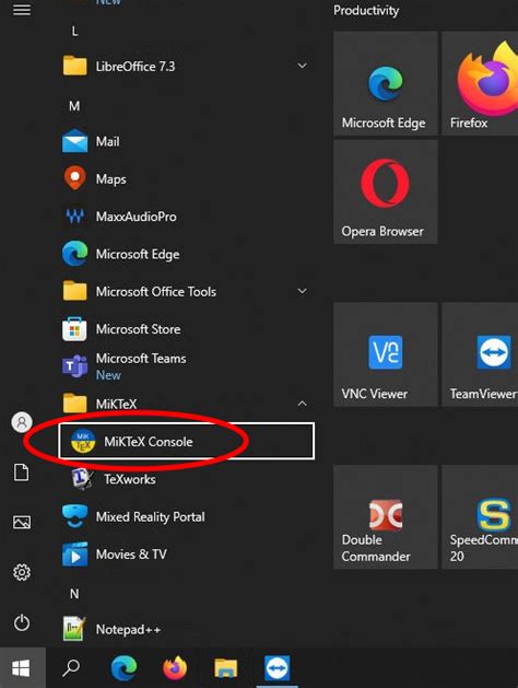 MiKTeX Console Install 的图像结果