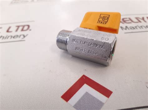 Parker Mv608 Plated Brass Ball Valve 3/8 – Aeliya Marine Tech