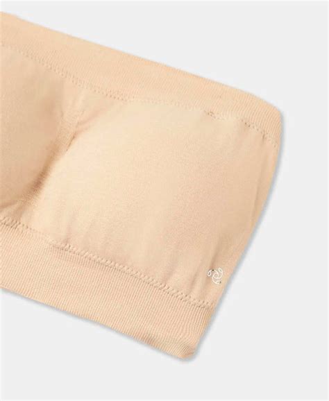 Buy Wirefree Padded Micro Touch Nylon Elastane Bandeau Bra with ...