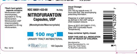 Nitrofurantoin Macrocrystals - FDA prescribing information, side ...