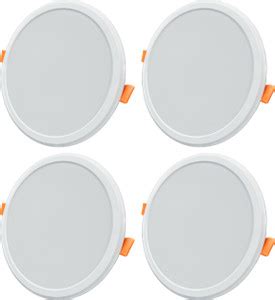 ASTER LITE 20-Watt Slim Round LED Panel/Ceiling Light (Cool White, Pack ...