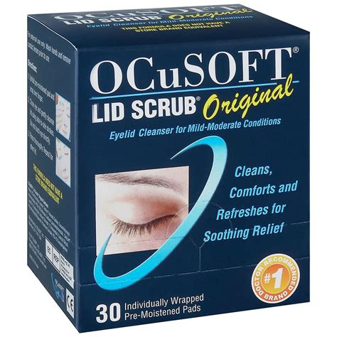 OCuSOFT Lid Scrub Pre-Moistened Pads Original Eyelid Cleanser | Walgreens
