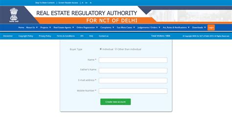 RERA Delhi - Registration Process, Fees & Charges