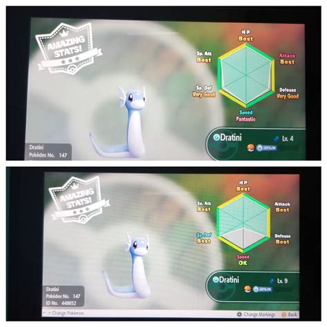 Which dratini is better to work on? Both have brave nature : r ...