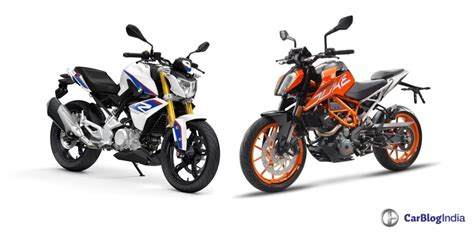 BMW G 310 R vs KTM 390 Duke » Car Blog India