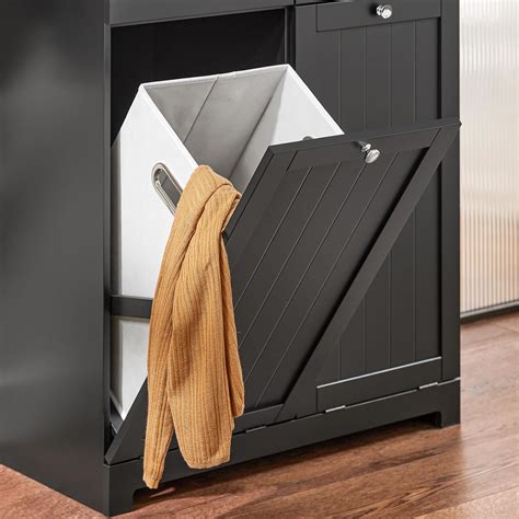 Haotian Tilt-Out Bathroom Laundry Cabinet Hidden India | Ubuy