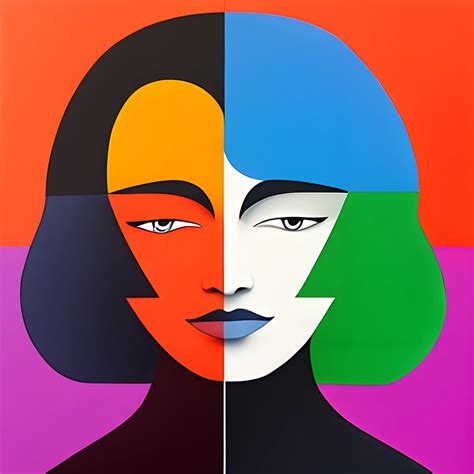 Colorblock Drawing 的图像结果