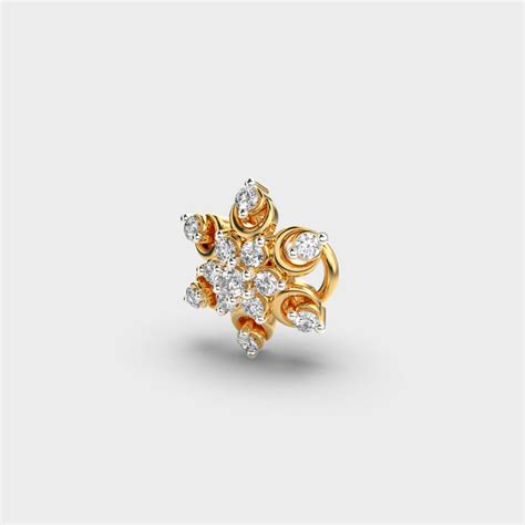 Buy Whispers Of Eternity Diamond Nosepin At Jewelbox