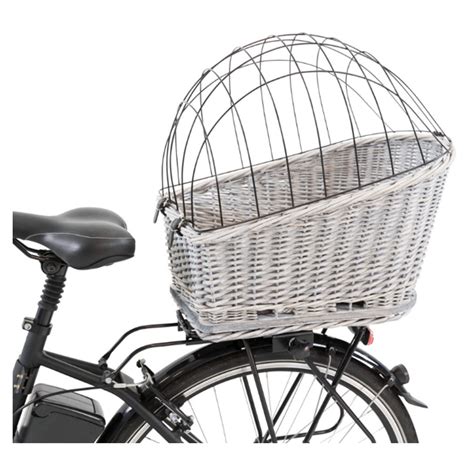 Pletena korpa zadnja za bicikl za ljubimca 35x49x55cm Trixie 13114 ...