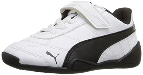 Buy PUMA Tune Cat 3 V Inf Sneaker (Toddler), Puma White/Puma Black, 8 M ...