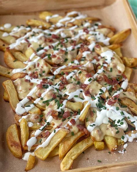 Loaded Cheese Fries Cheese & Bacon Loaded Fries