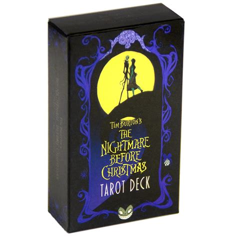 Nxzmx The Nightmare Before Christmas Tarot Deck And Guidebook 78 ...