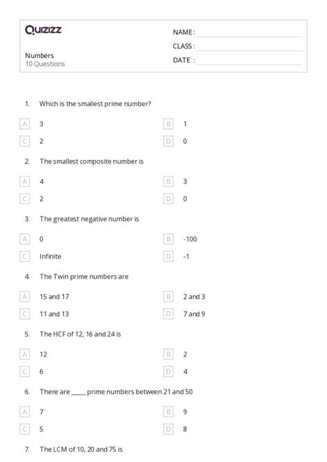 50+ Patterns in Three-Digit Numbers worksheets for 7th Class on Quizizz ...