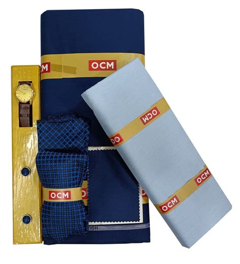 OCM UNSTICHED PURE COTTON SHIRT & TROUSER FABRIC SOLID – Mansfab
