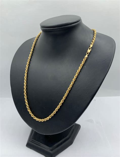 22 Inch 10K Yellow Gold Quint Rope Chains – Gold Star Jewellers ...