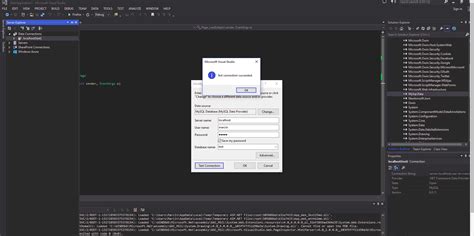 Cours C# Connection a MySQL 的图像结果