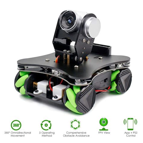 Robot Car Coding Mecanum Wheel Smart Robot Kit Whit FPV – UNIQBUY