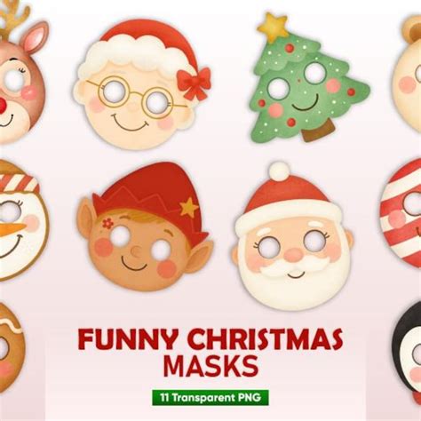 Buy Santa Claus Mask Online In India - Etsy India