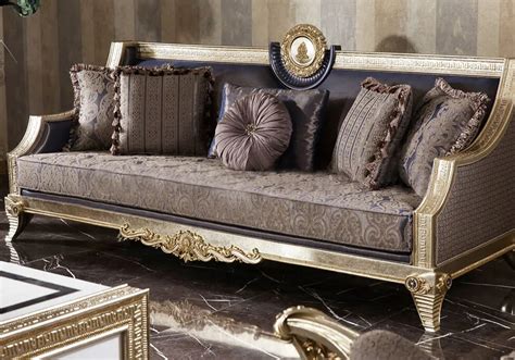 Classical Look Teakwood Crafted Feriye Sofa Set – Healsway India