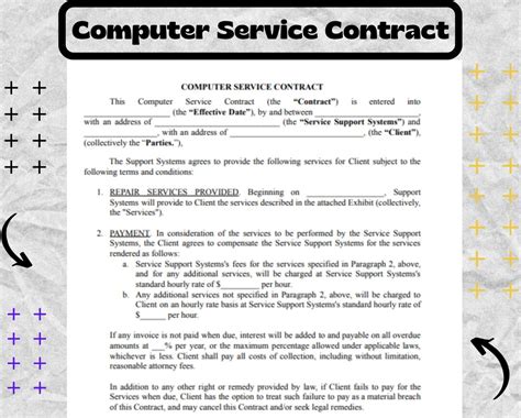Image result for Computer Service Agreements