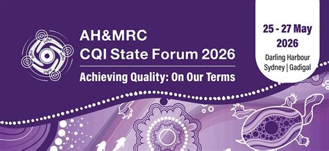 AH&MRC CQI State Forum 2026 in Sydney – May 25, 2026 | AllEvents