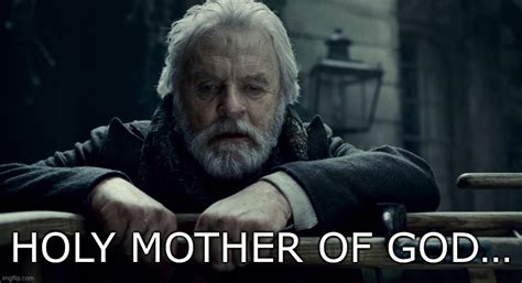 Holy Mother of God meme template from the wolfman - Imgflip