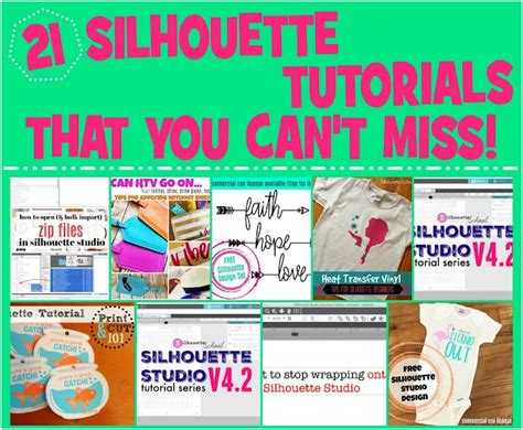 Silhouette America Tutorials 的图像结果