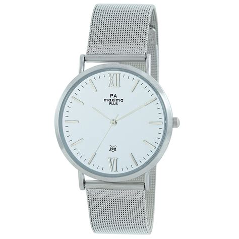 Maxima ATTIVO Men White Dial Analogue Watch - 54740CAGI