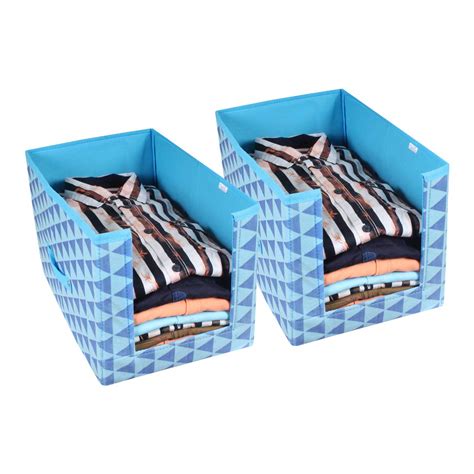 PrettyKrafts 2 Pcs Non Woven Shirt Stacker/Cloth Organizer for Storage ...